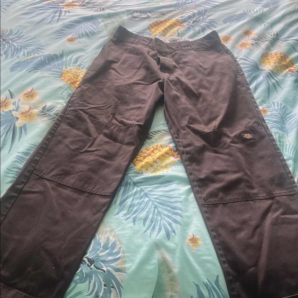 Dickies Men’s Dark Brown Cargo Work Pants